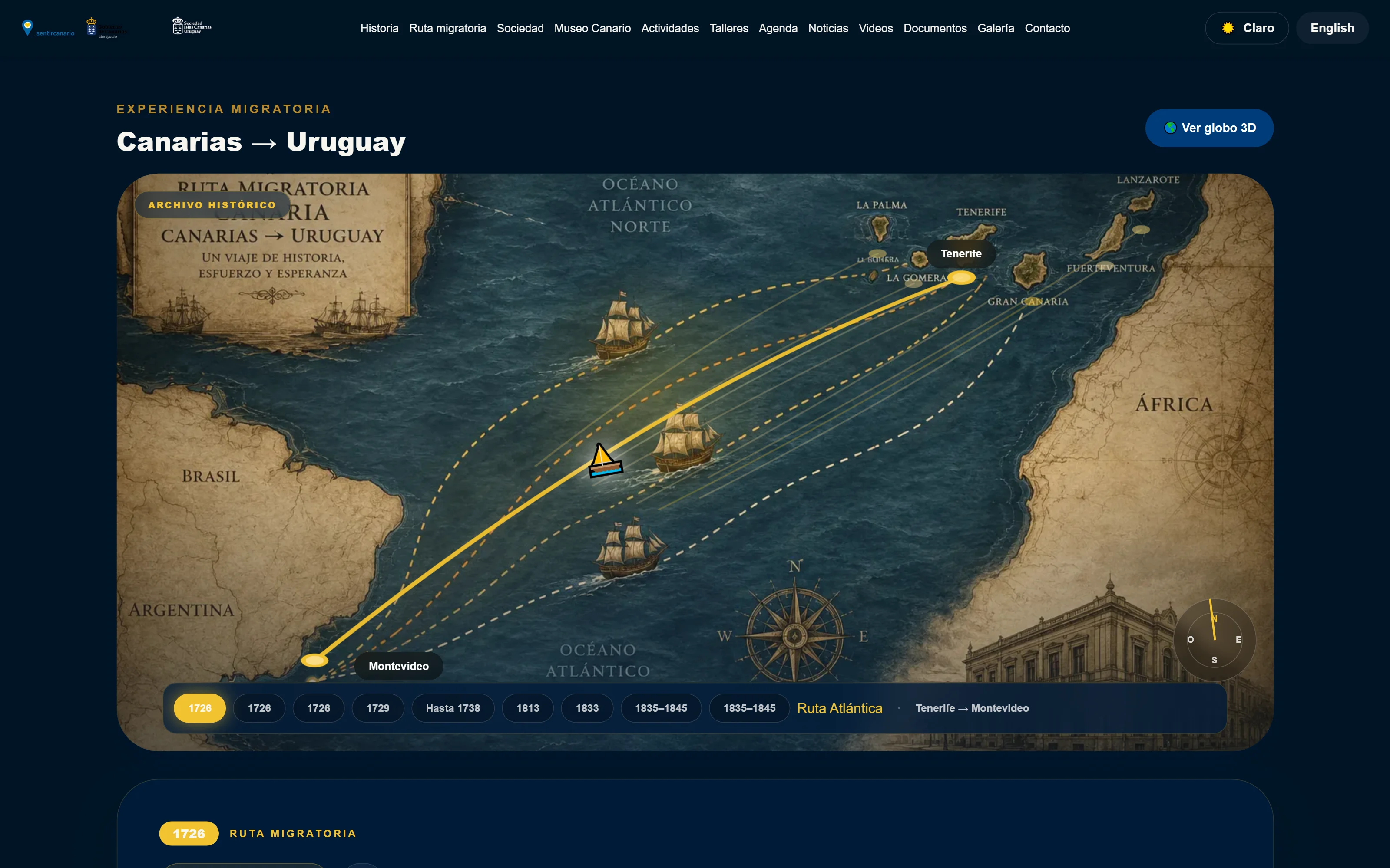 Sociedad Islas Canarias Uruguay — Experience